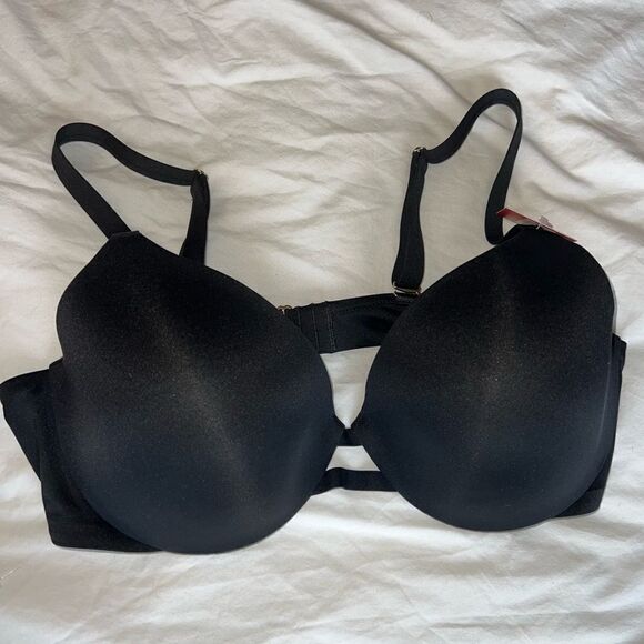 Spanx Swim Convertible Lined Full Coverage Black Bra Several Size - Picture 2 of 10